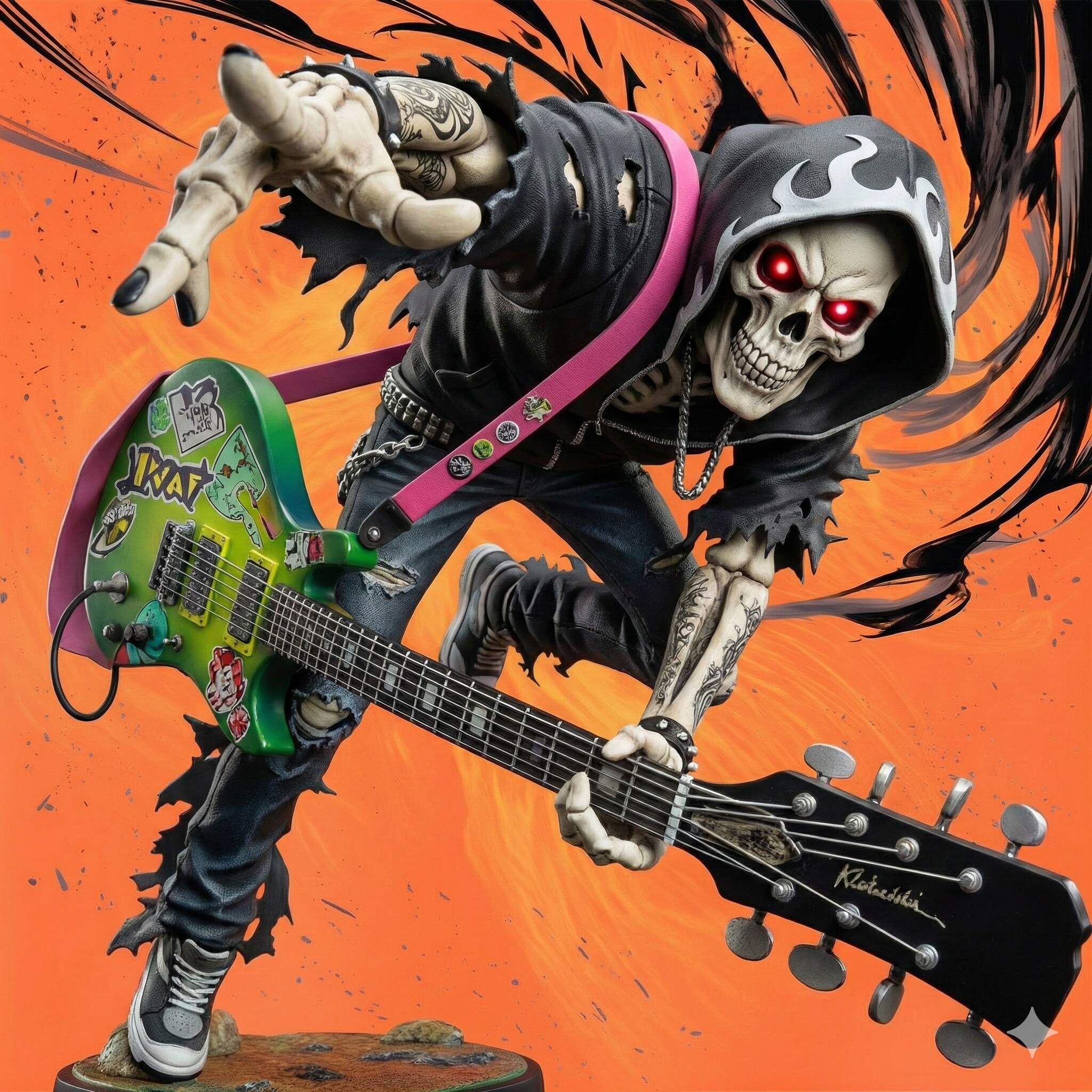 死神ギタリストフィギュア