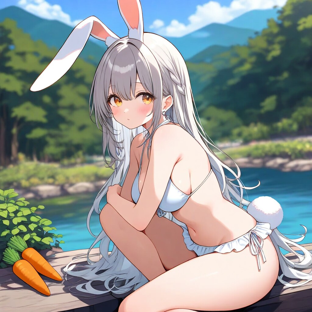 出遅れバニー
