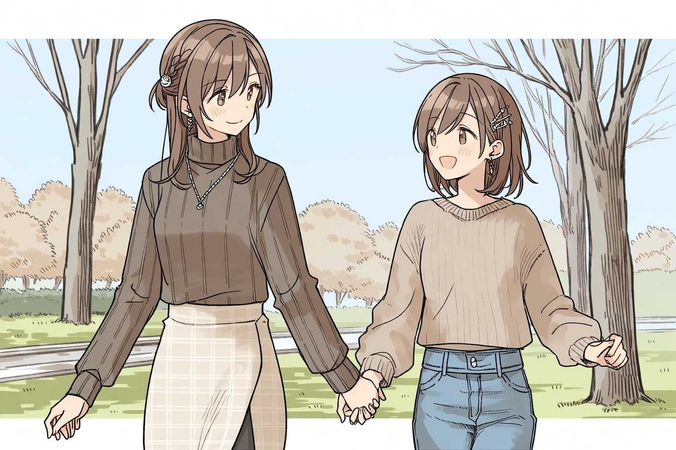 母と娘263 | の人気AIイラスト・グラビア