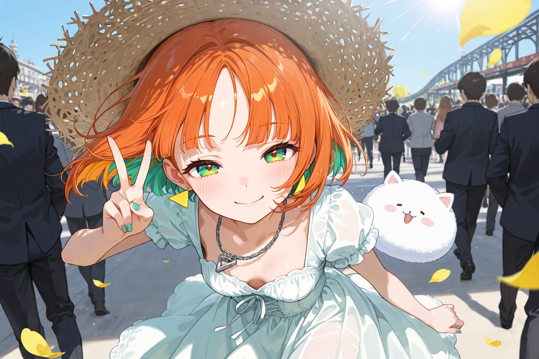 麦わらとワンピース