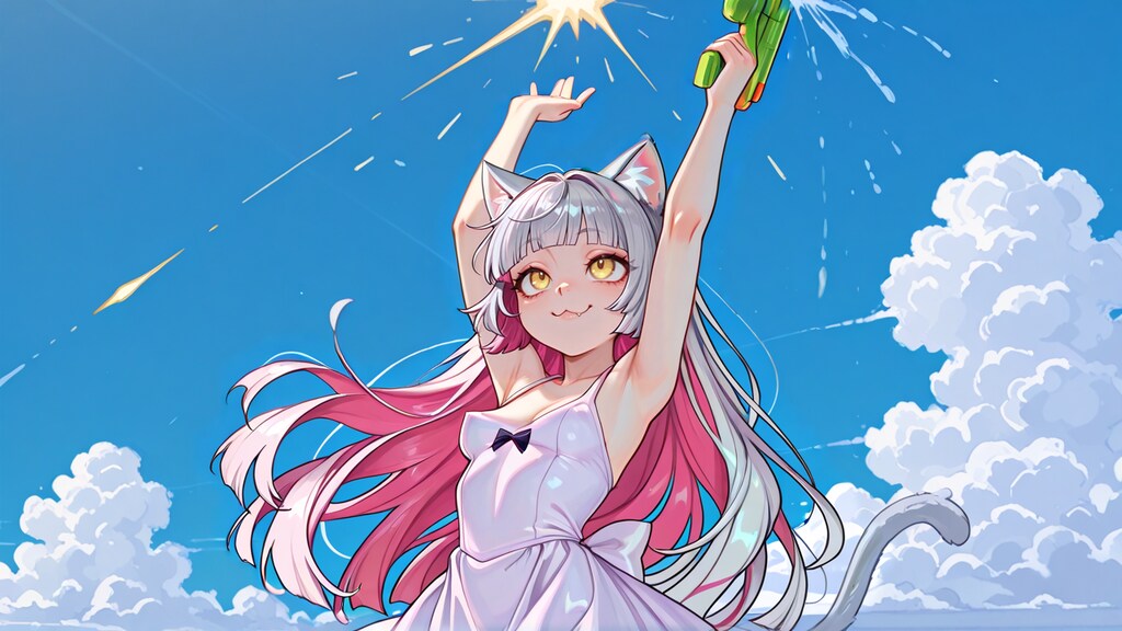 たまに水の出るウォーターガン