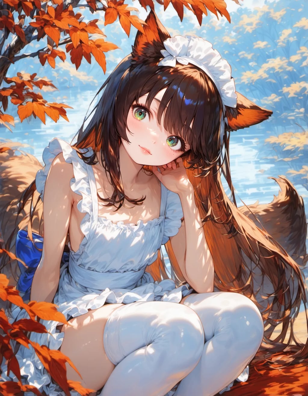 Autumn's Gentle Fox