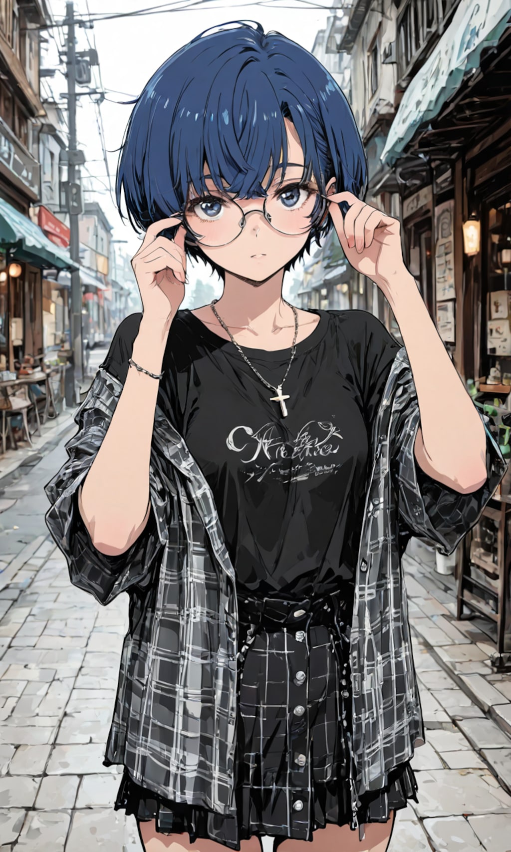 グランジ風だよ柑菜ちゃん