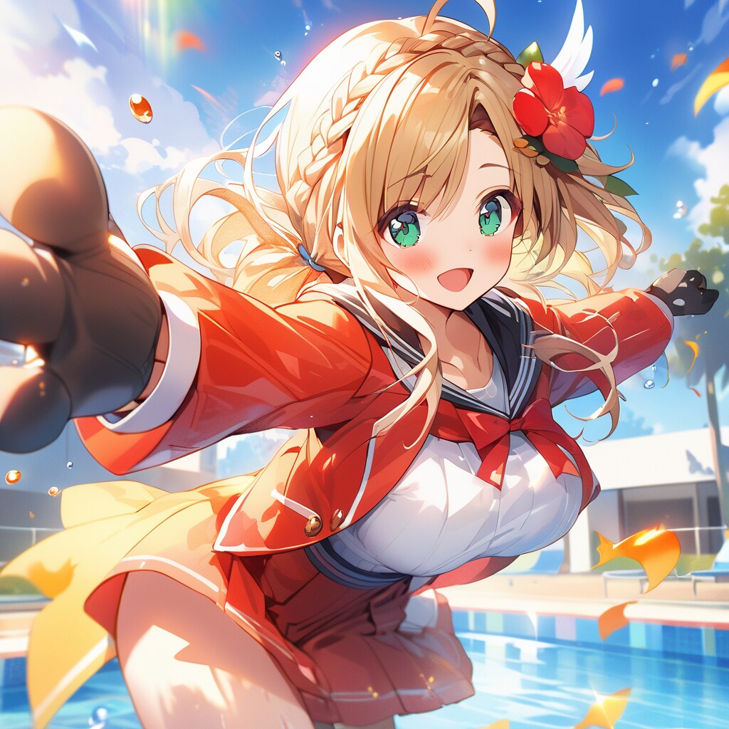 水泳部で私にお世話されませんかニャーฅ^•ω•^ฅ