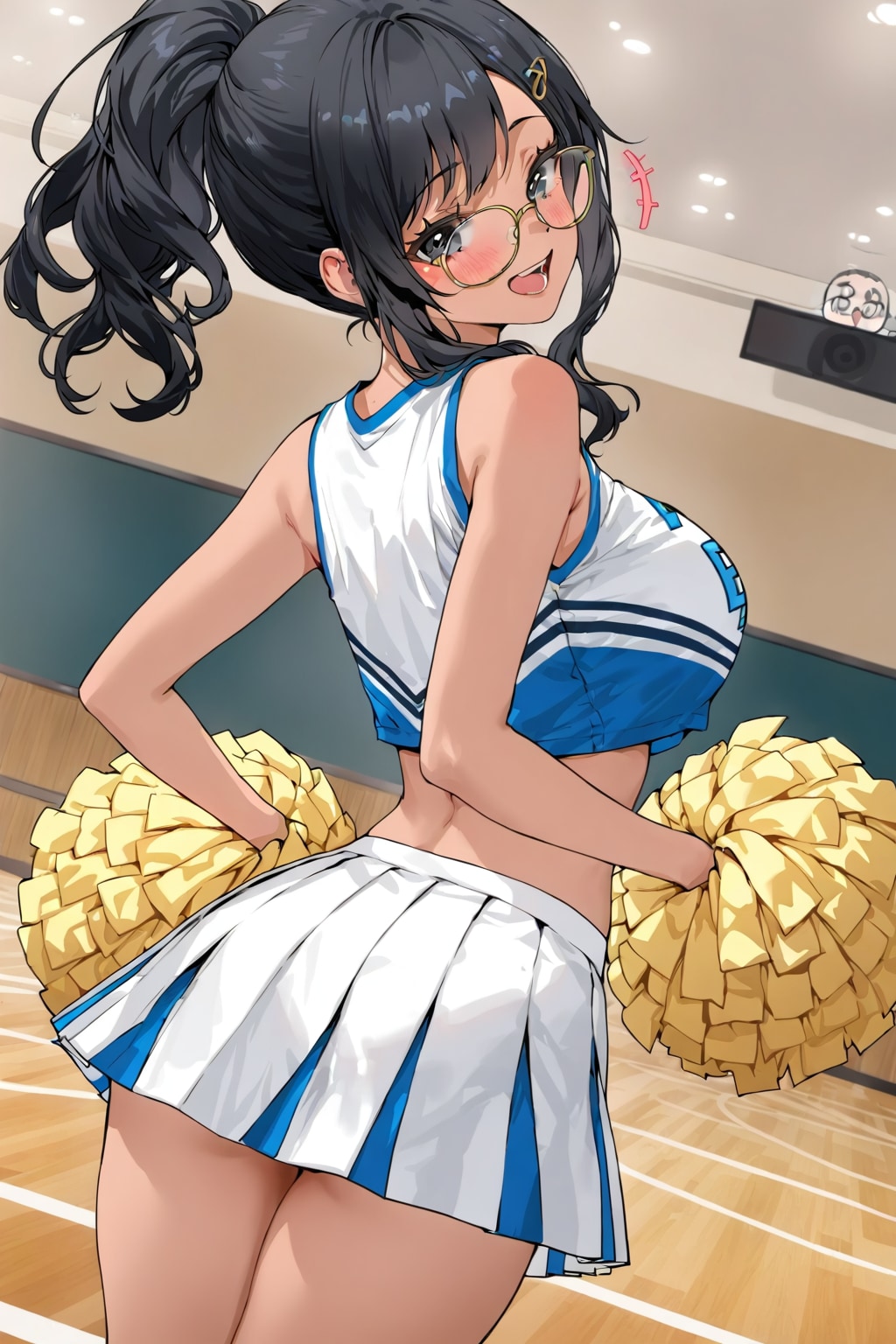 眼鏡っ子チアリーダー