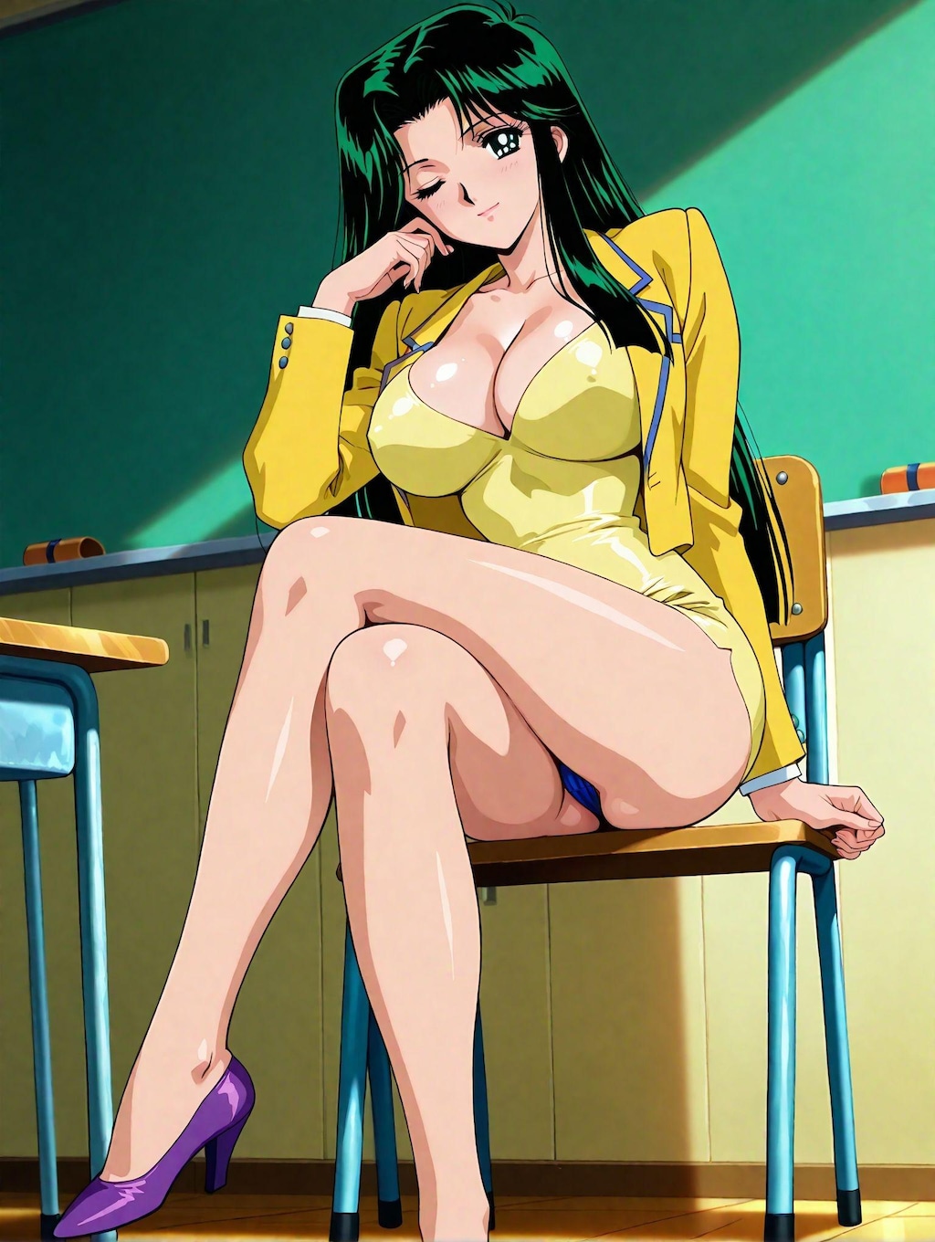 高橋律子×座り