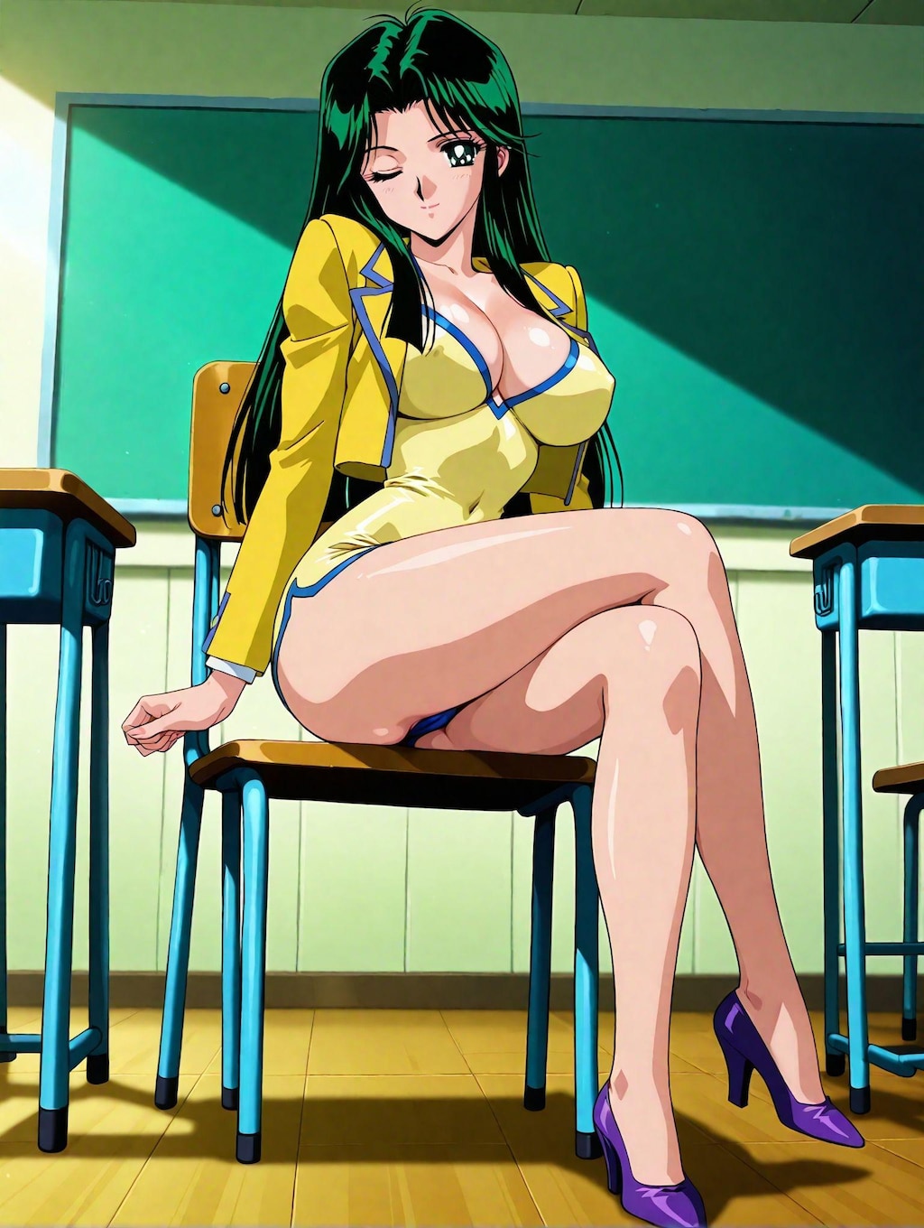 高橋律子×座り