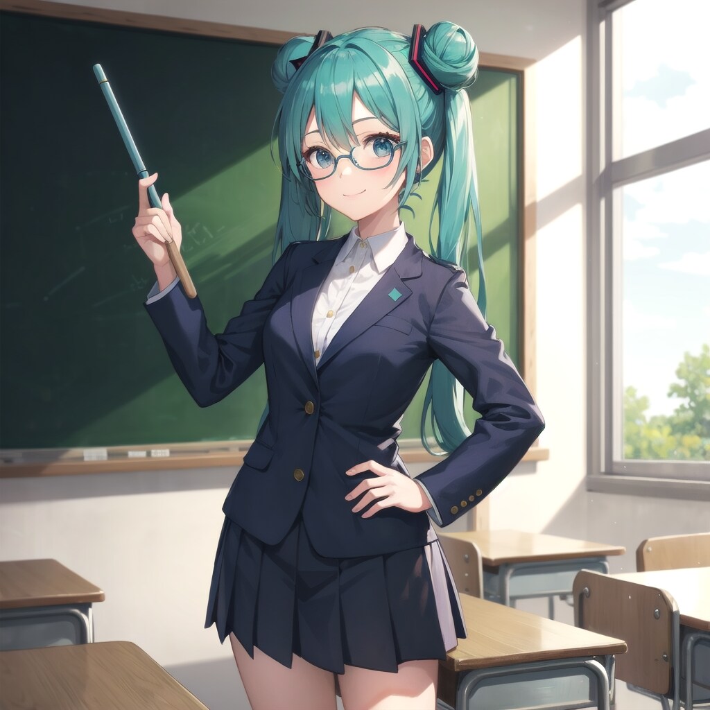 ミク先生😍教育実習生