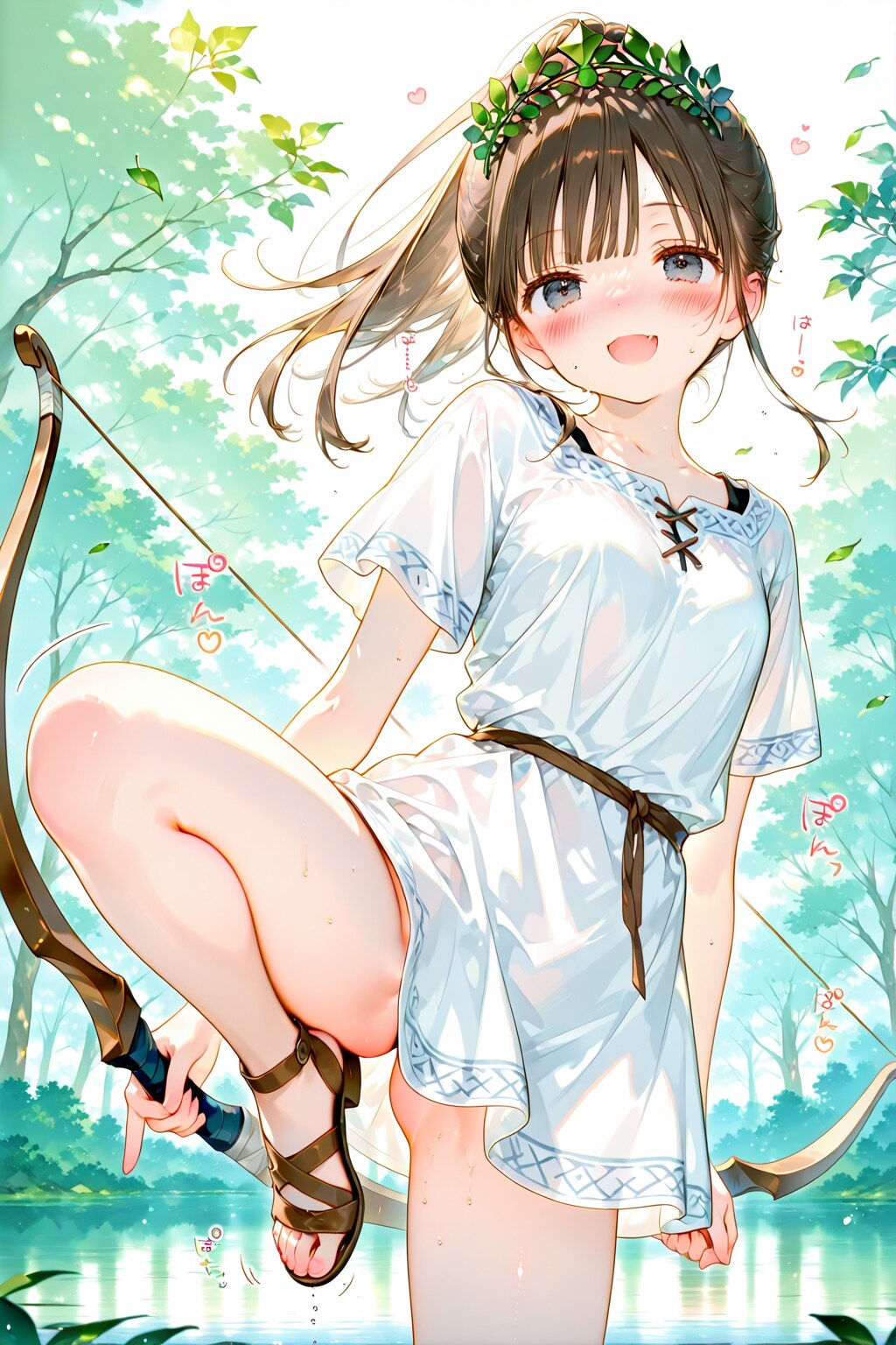 AV「湖畔の女神　雫様の・・・淫らな情事」の販促ポスターですｗ