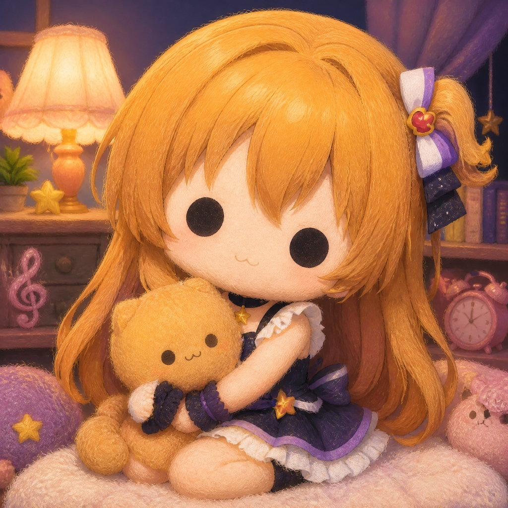 ぷいぐるみ（１）3時のアイドル　GPTimages2.0