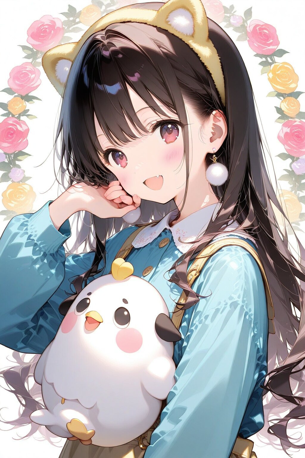 明るい笑顔
