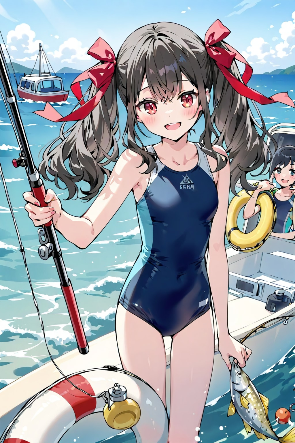 たくさん釣るわよ！アンタには負けないんだから_20260618