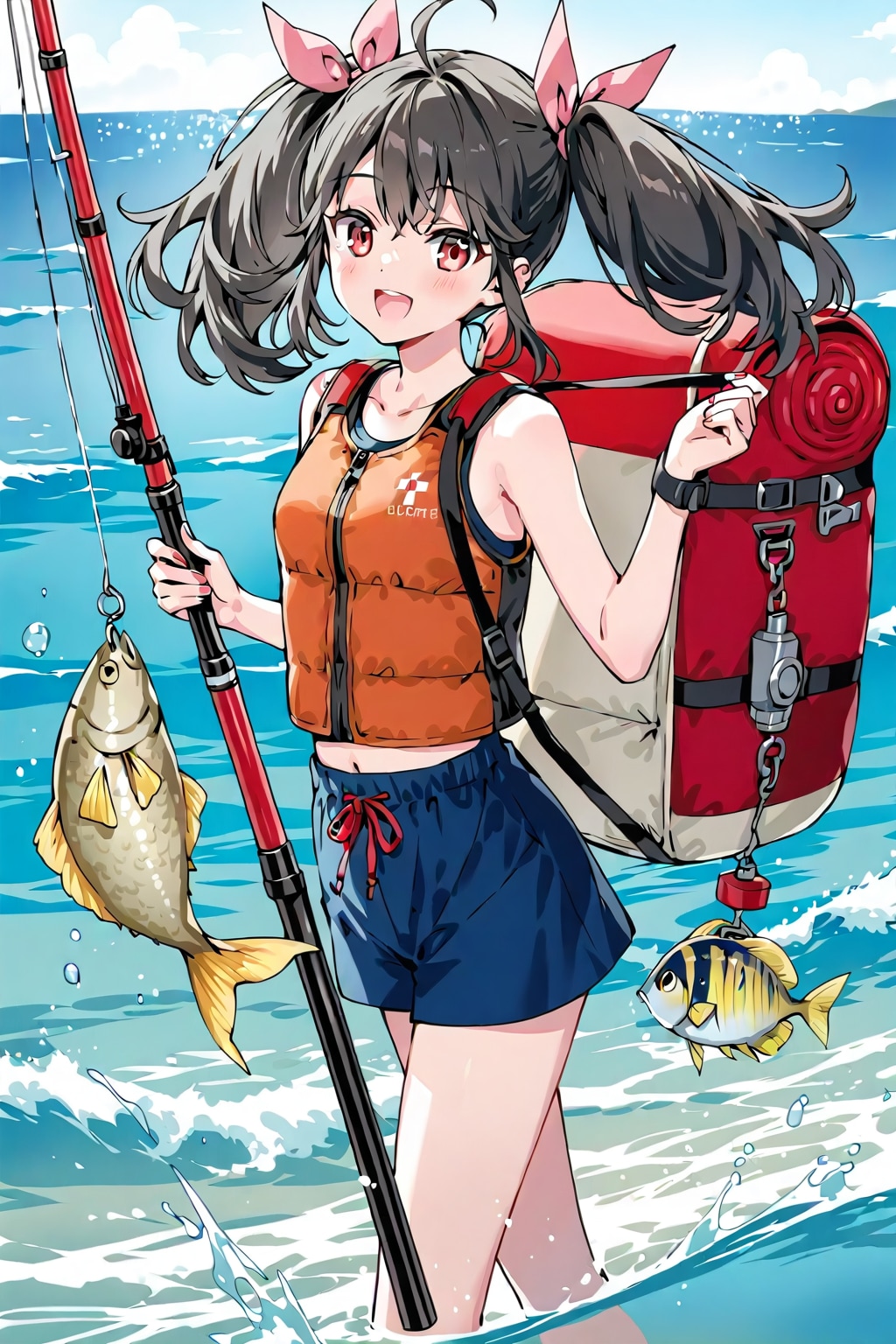 たくさん釣るわよ！アンタには負けないんだから_20260618