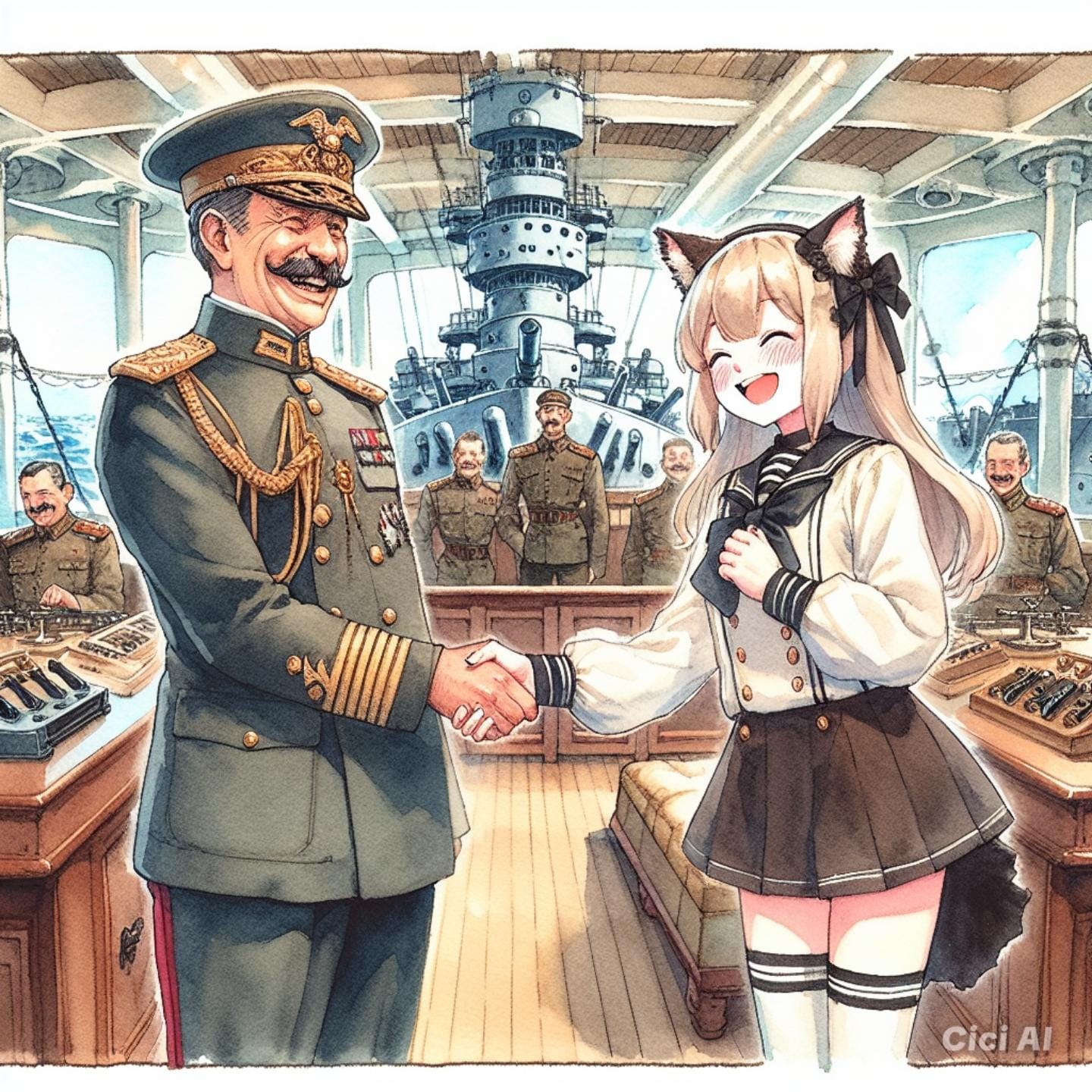 寒い国から来てくれて嬉しいにゃ | の人気AIイラスト・グラビア