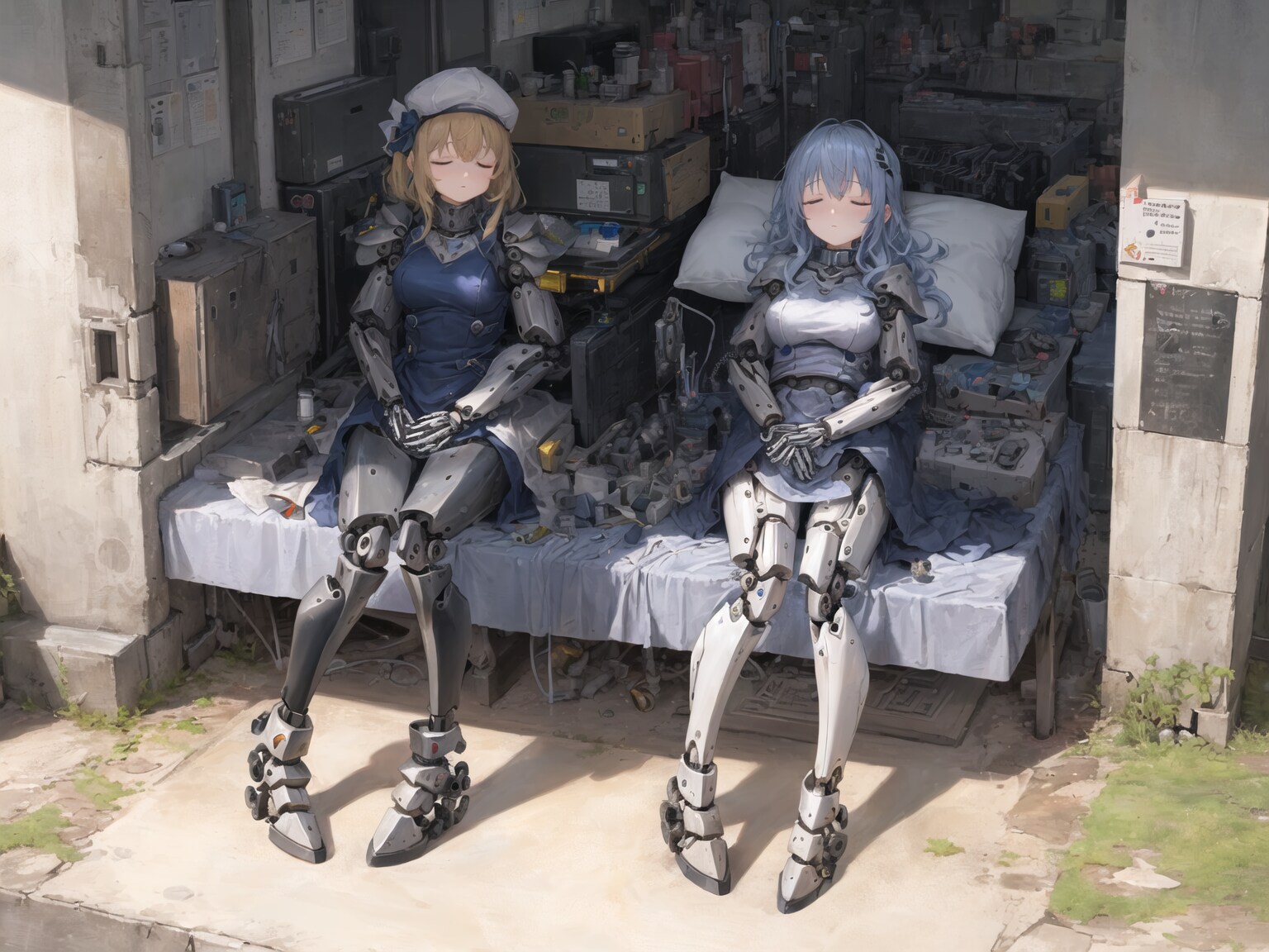 充電中