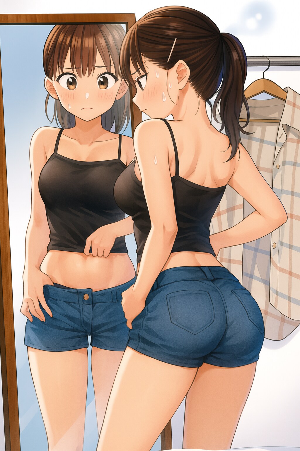 夏の課題 | の人気AIイラスト・グラビア