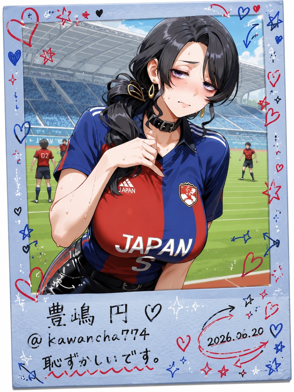 残念美人のデコフォト企画参加と出遅れピンク髪の魔王様
