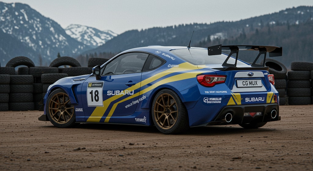 スバルBRZラリーカー