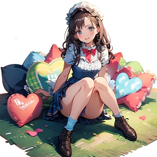 お気にいりのクッションと