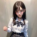 制服女子002_黒髪_ちっちゃくないよ。 2枚目