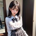 制服女子002_黒髪_ちっちゃくないよ。 5枚目