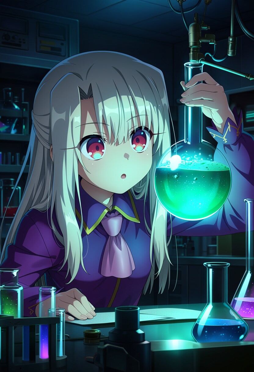 深夜の実験室 | の人気AIイラスト・グラビア