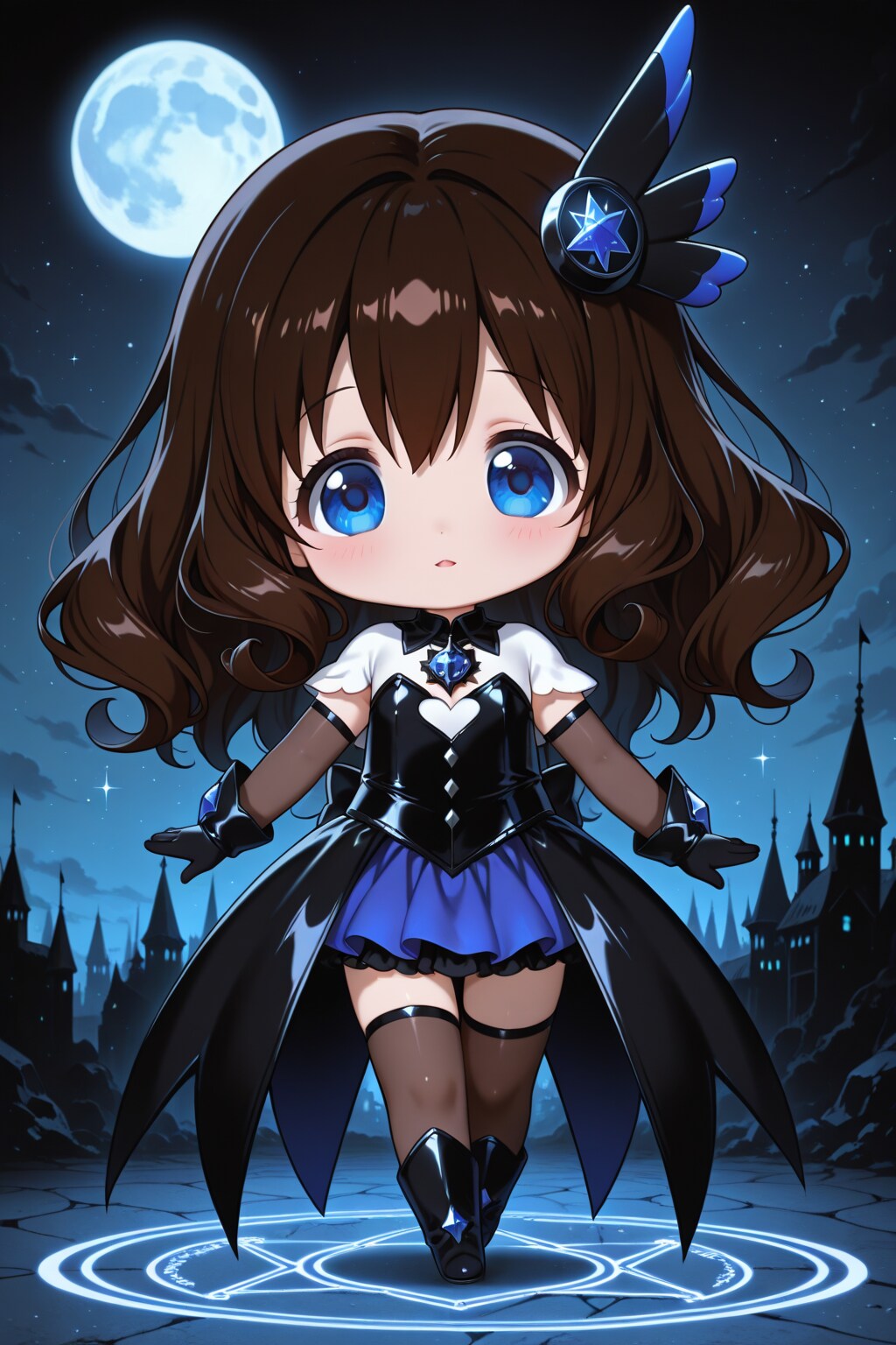 Midnight Moon | の人気AIイラスト・グラビア