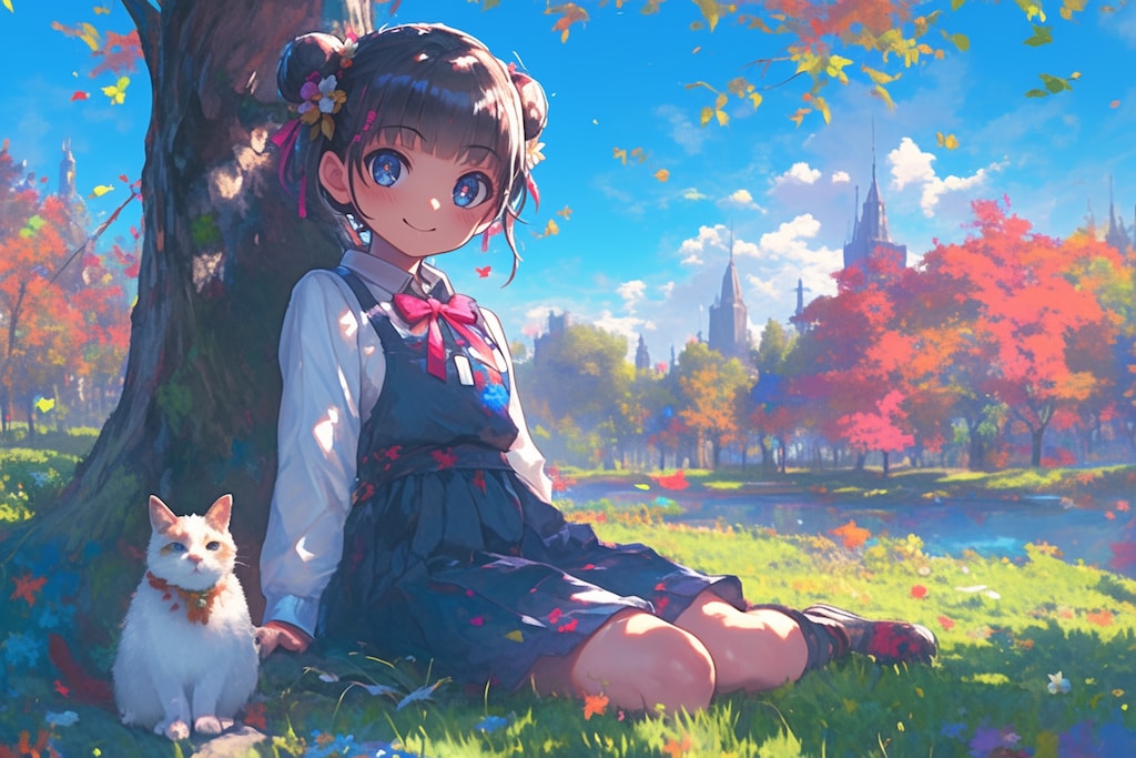 猫🐈とおだんごちゃん🍡✨92