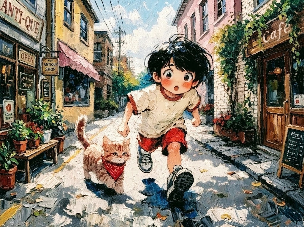 Cat on the Street