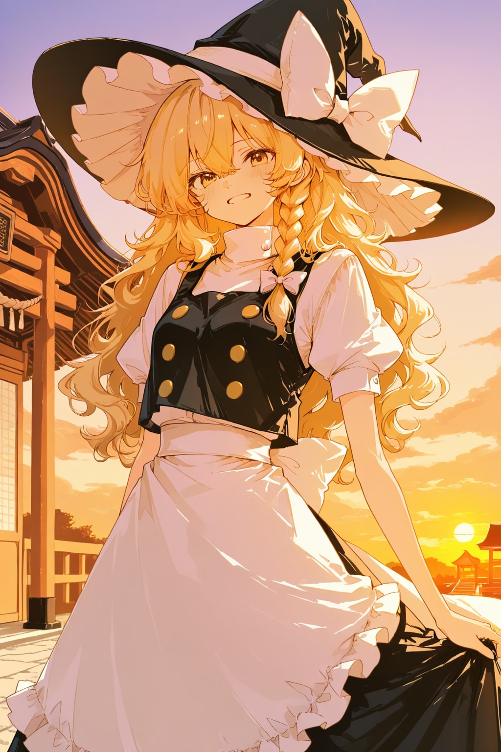 夕日が綺麗だぜ！