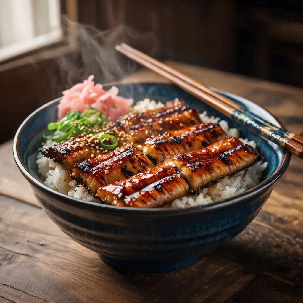 GW最終日に食べるうな丼