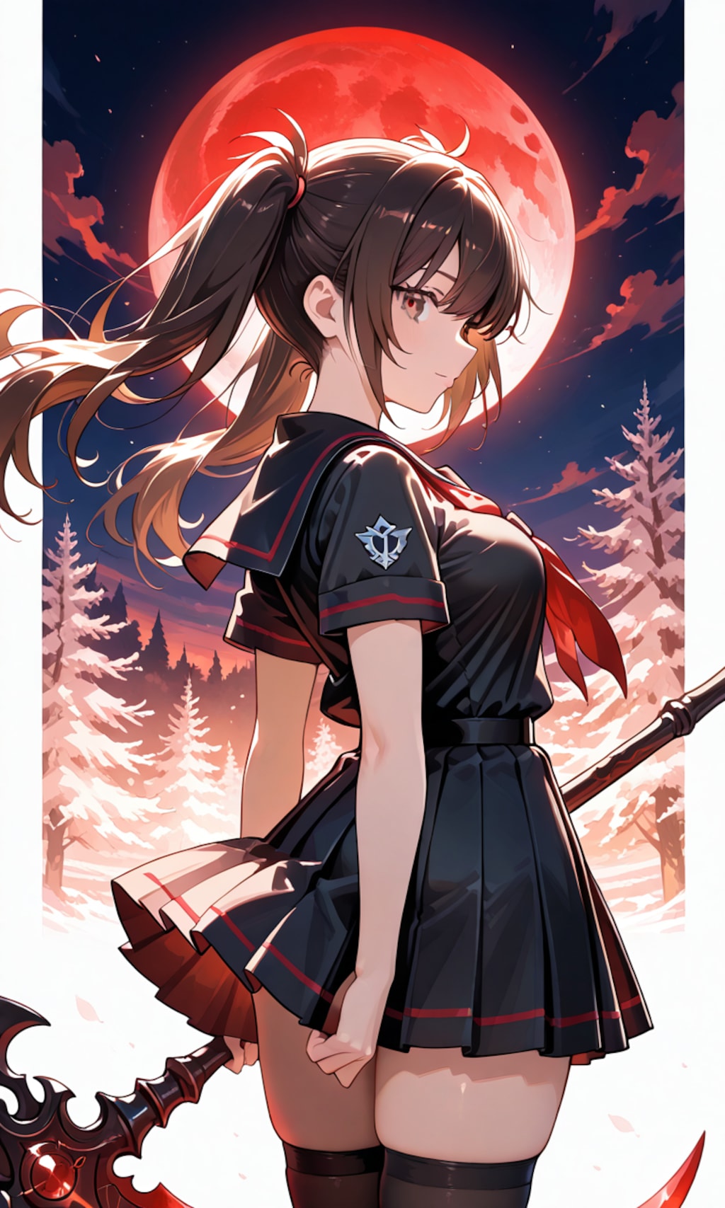 茶髪ツインテールさん