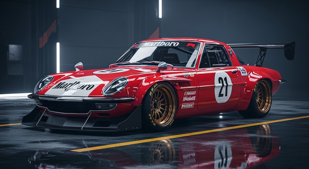 マルボロコスモスポーツレーシングカー