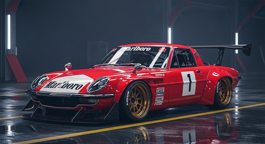 マルボロコスモスポーツレーシングカー