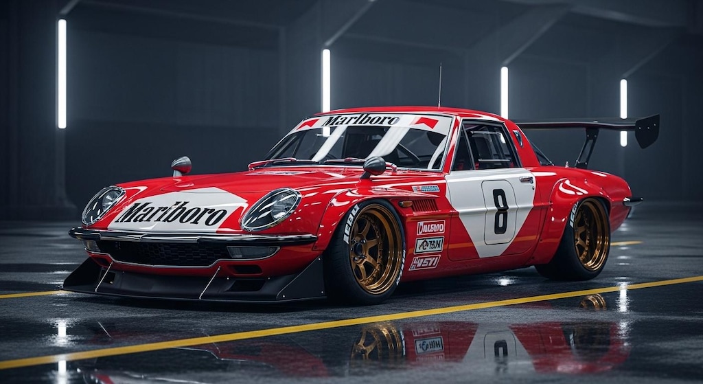 マルボロコスモスポーツレーシングカー