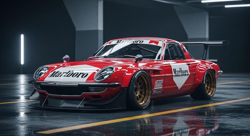 マルボロコスモスポーツレーシングカー