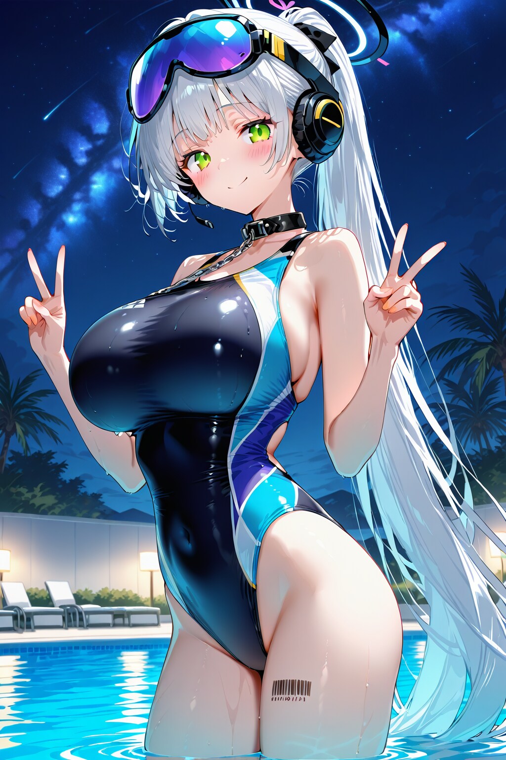Night pool