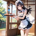MIRAGE で和風メイドさん 5枚目