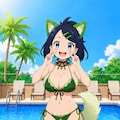 ニャオハモチーフビキニ 9枚目