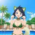 ニャオハモチーフビキニ 4枚目