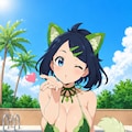 ニャオハモチーフビキニ 5枚目