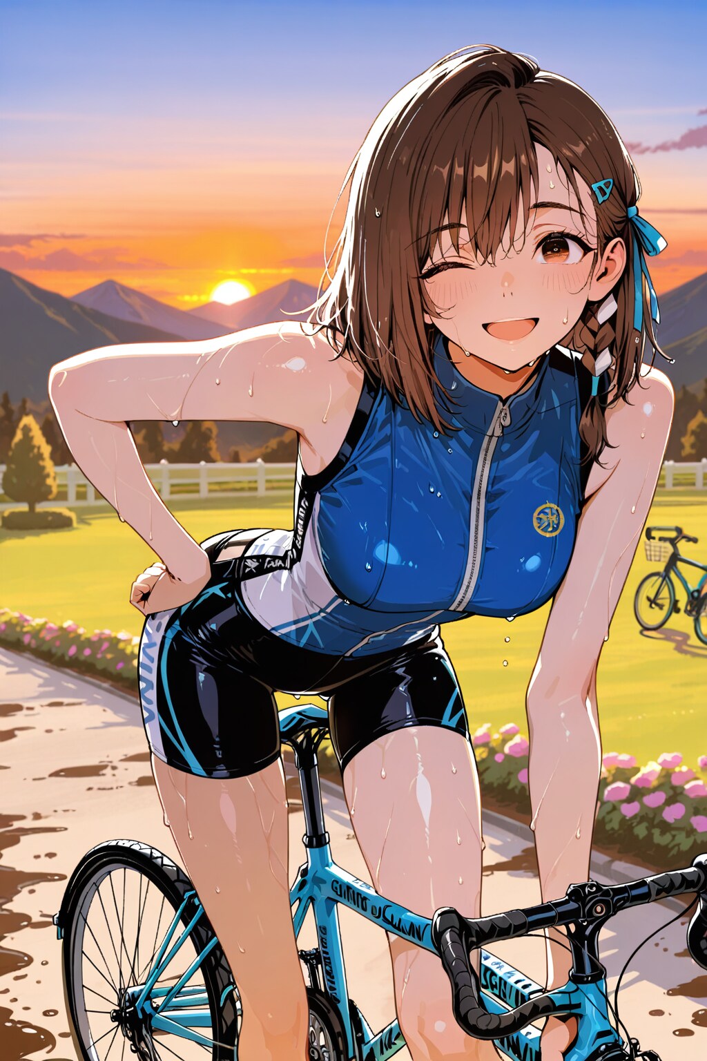 APRICOTでサイクリング