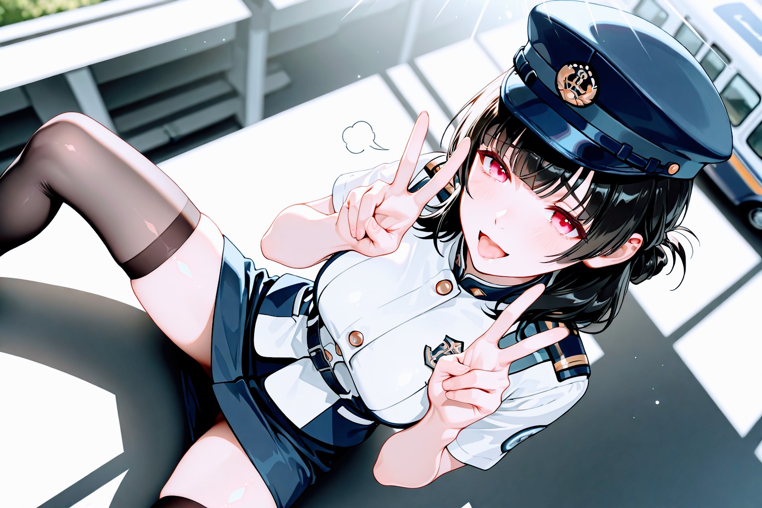 BONSAI ししょちゃんダブルピース