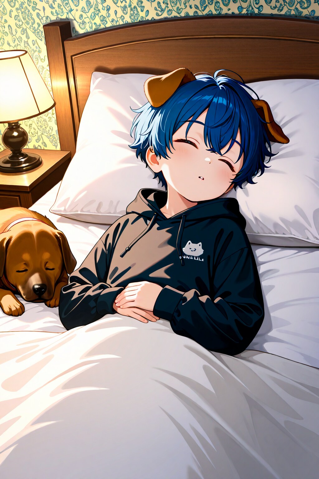 眠るしととくん