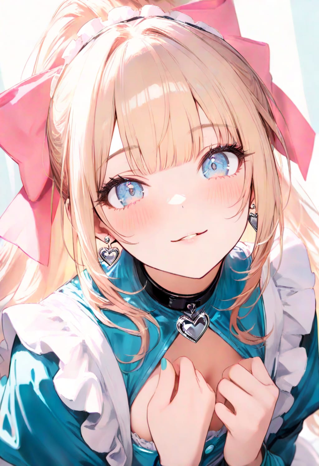 金髪メイド