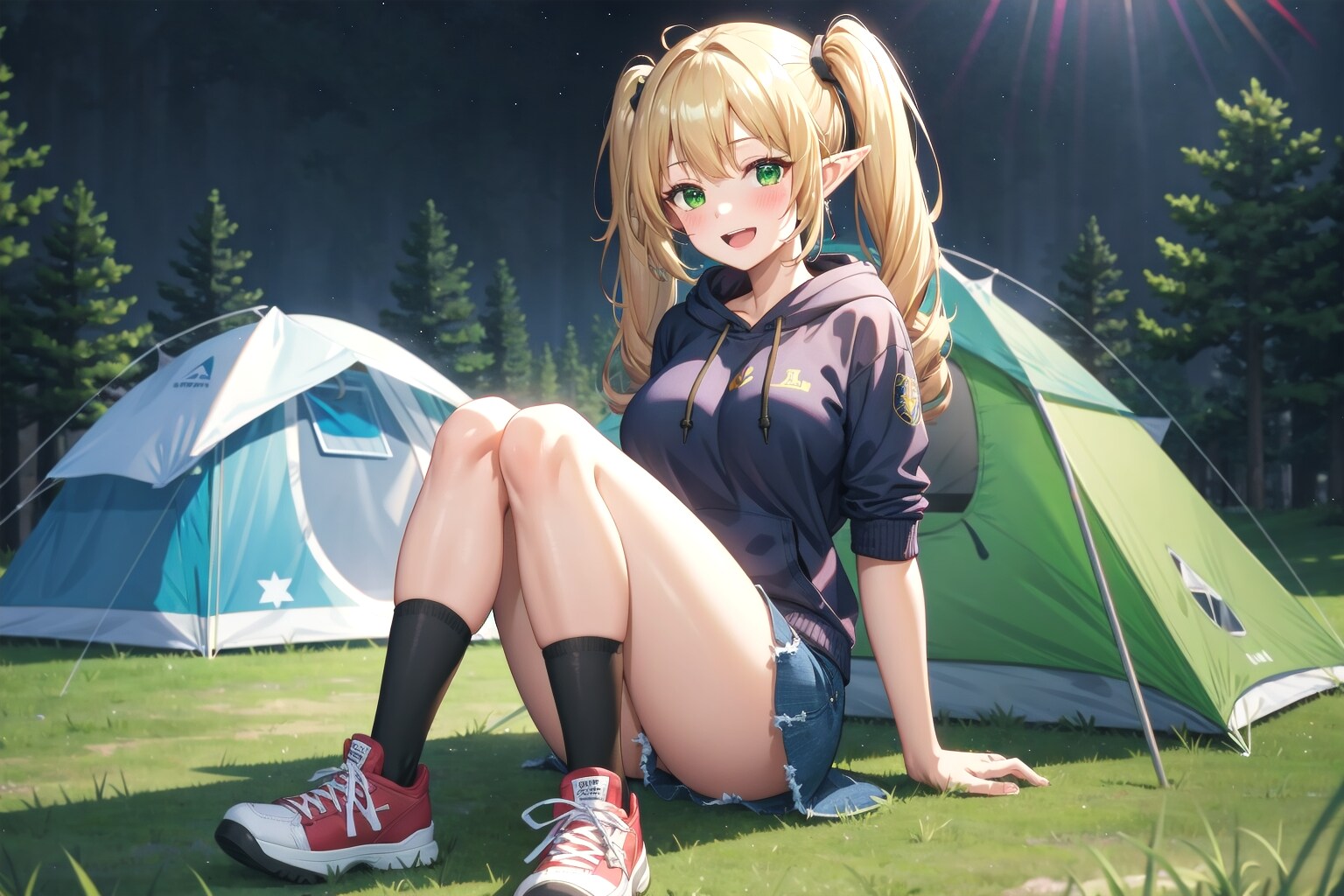 アウトドア企画作品です