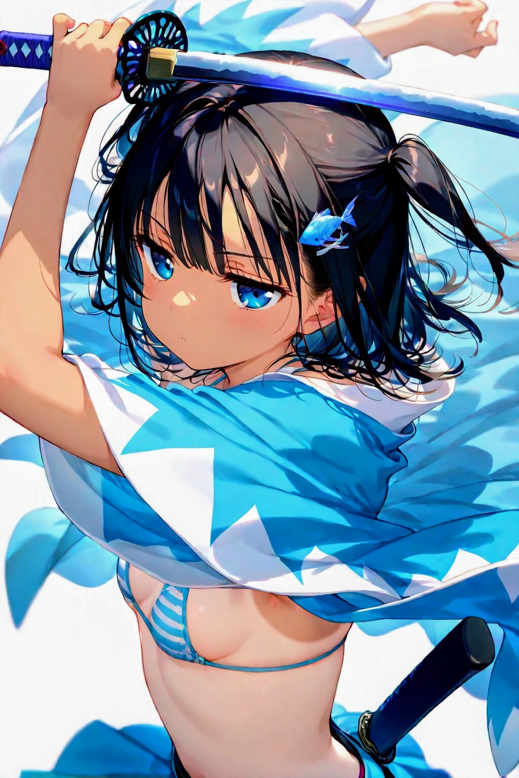 ジト目こなつ🐟️ちゃん侍