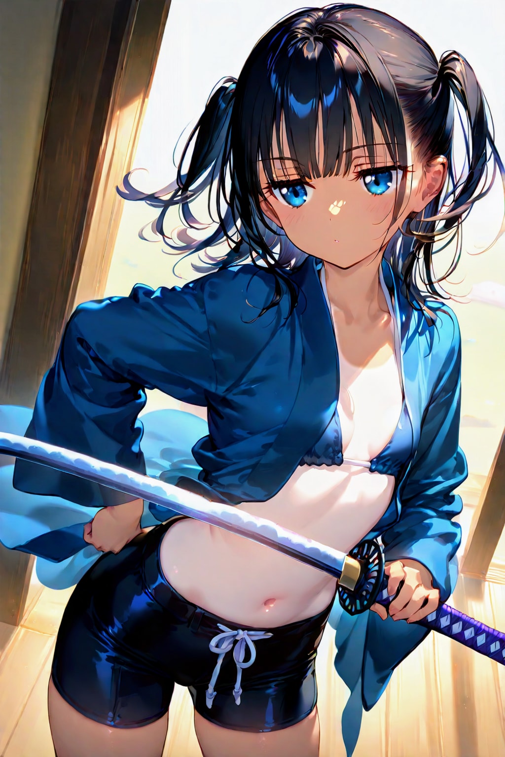 ジト目こなつ🐟️ちゃん侍