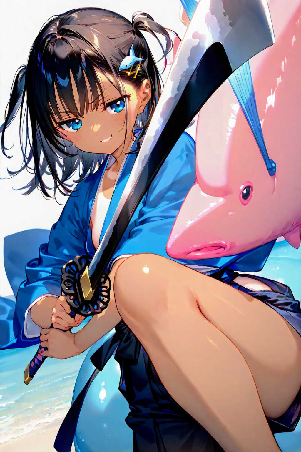 ジト目こなつ🐟️ちゃん侍