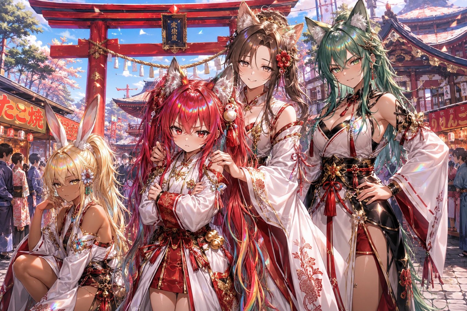 ケモミミ神社の縁日